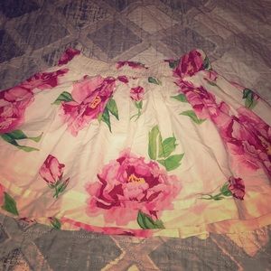 Floral skirt